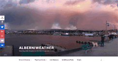 Desktop Screenshot of alberniweather.ca